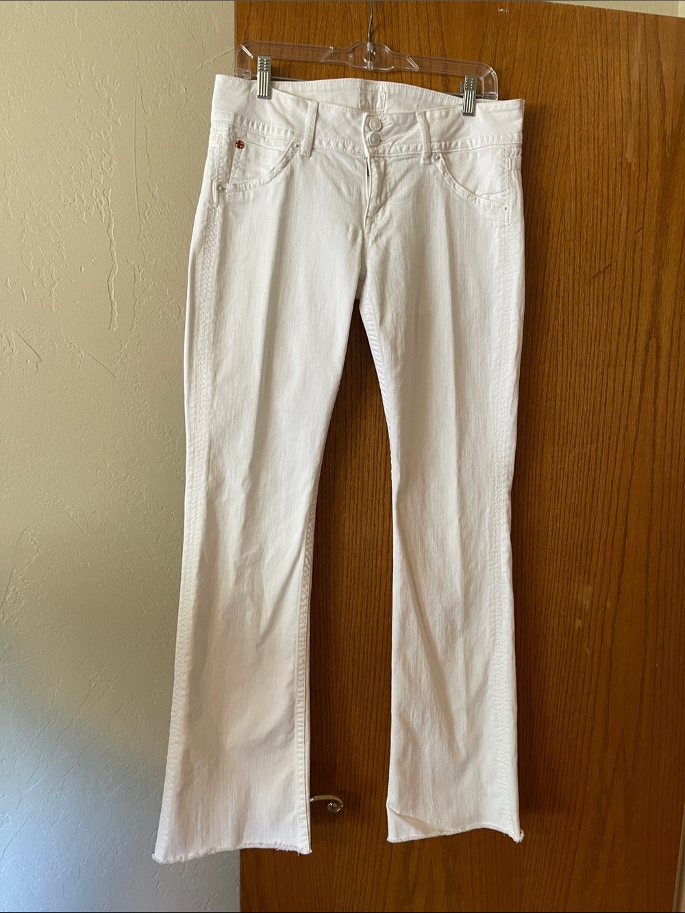 Hudson White Women's Bootcut Jeans 29